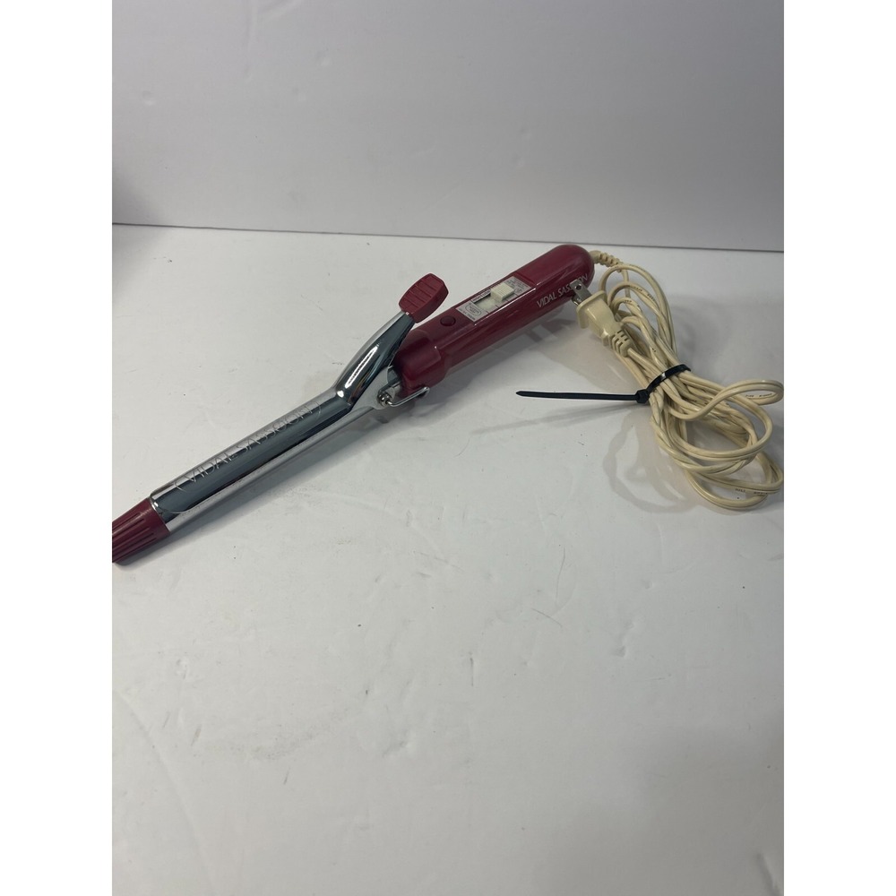Vidal Sassoon Pro Curls Professional Curling Iron Regular 3/4" VS-101
